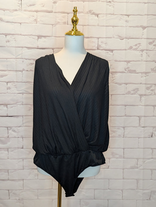 Plus Surplice Bodysuit