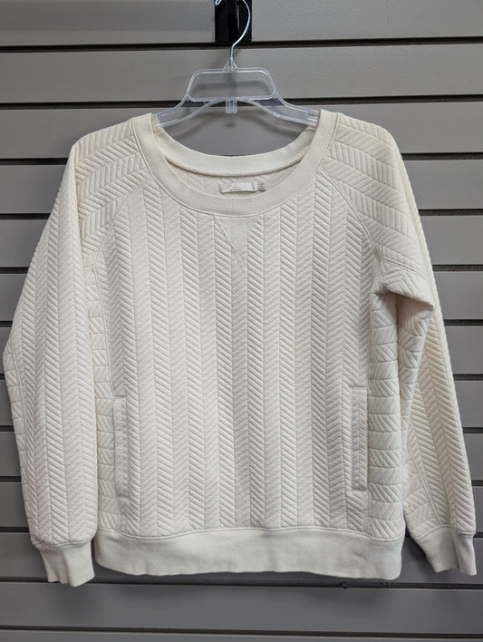 Women's Women Size S Cream Prana Long Sleeve Sweater