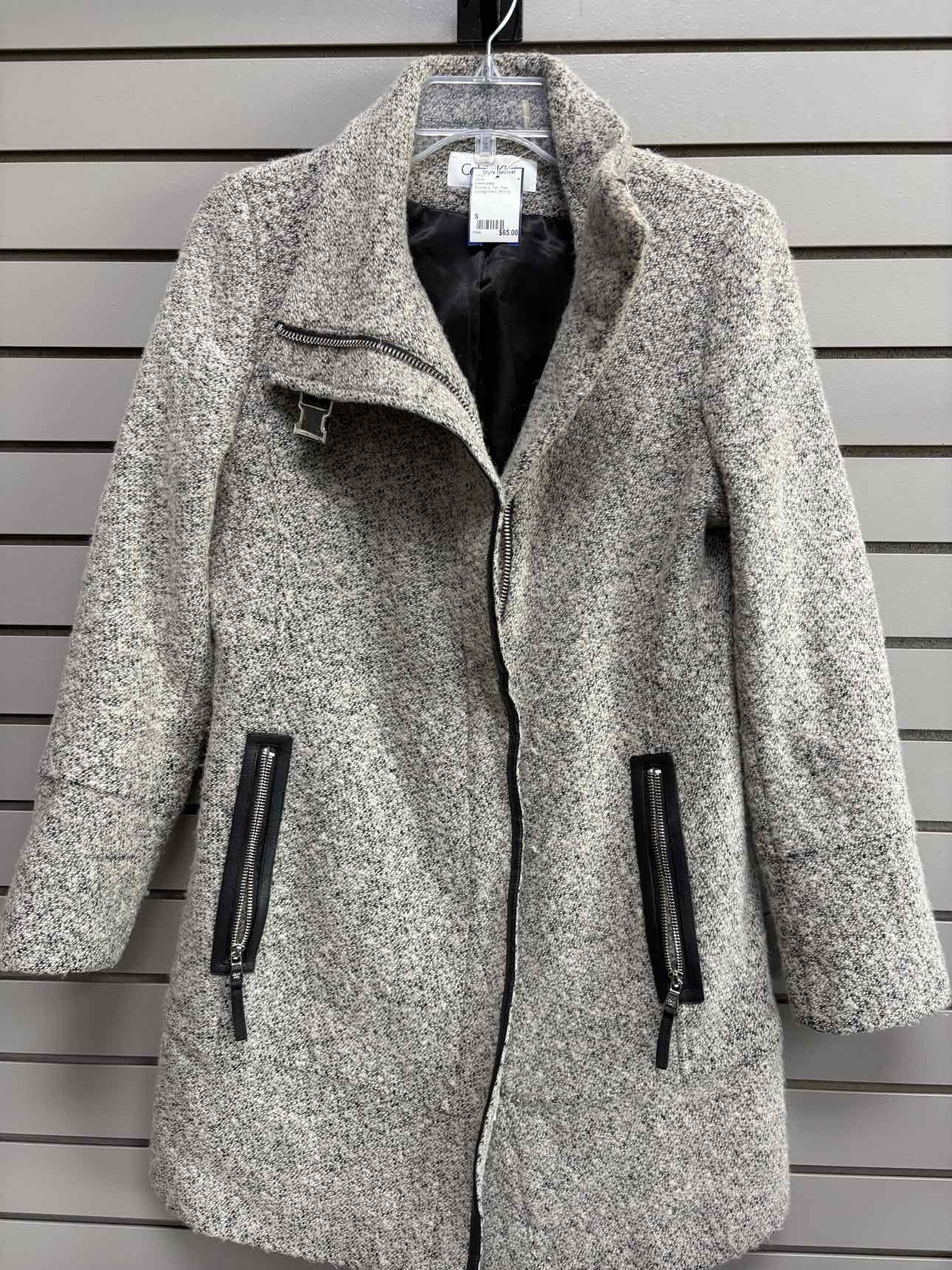 Women's Women Size S Calvin Klein Tan Pea Jacket