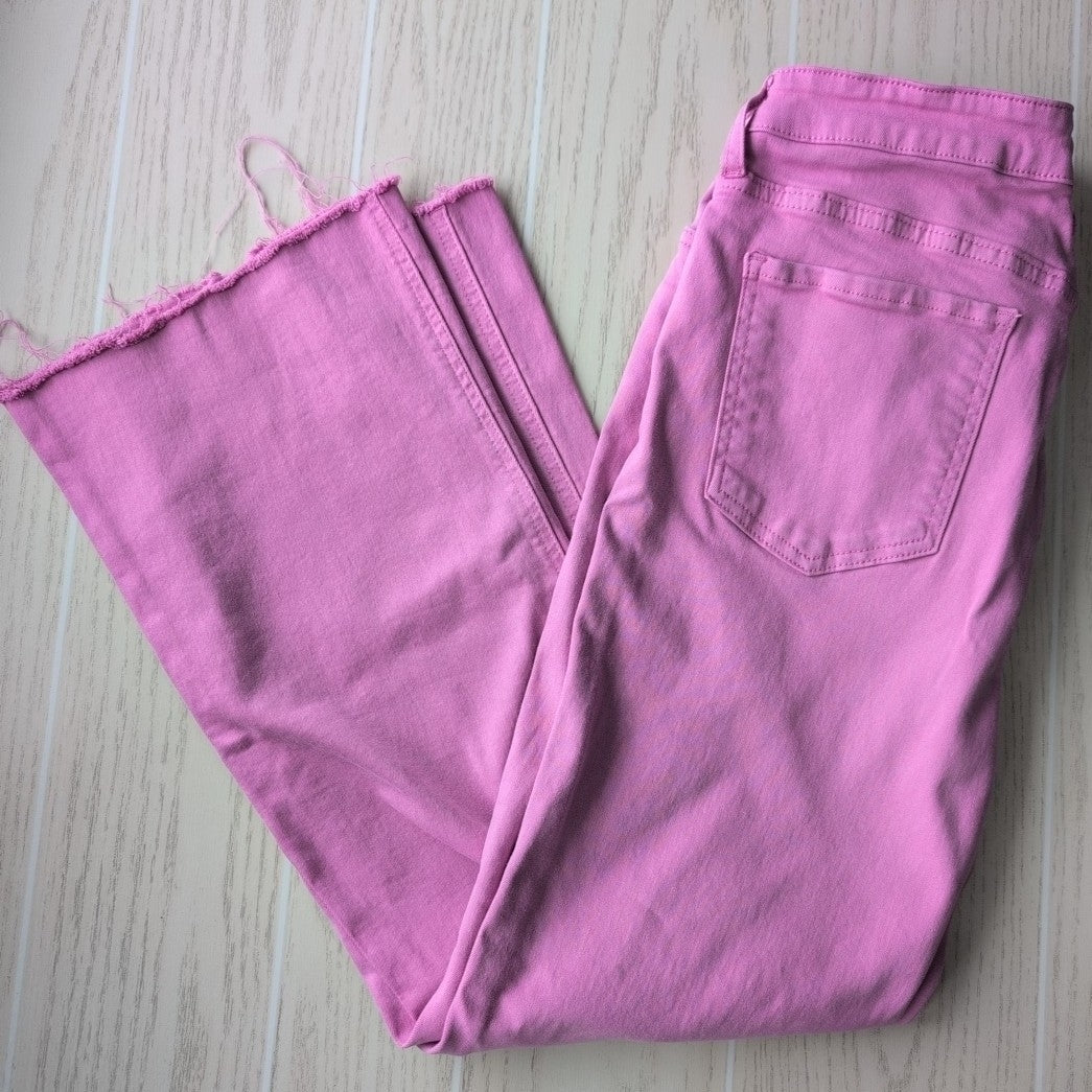 Women's Waist Size 10 KUT Purple Wide Leg Jean
