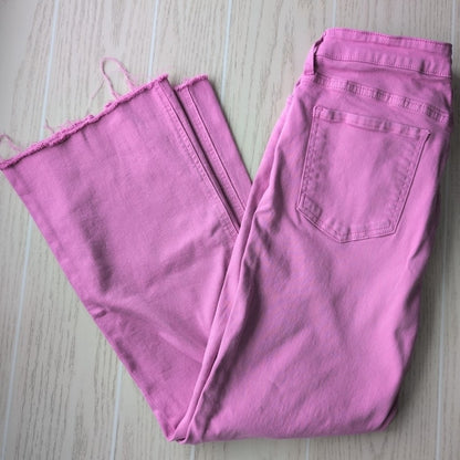 Women's Waist Size 10 KUT Purple Wide Leg Jean