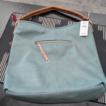 Antik Kraft Teal Leather Tote