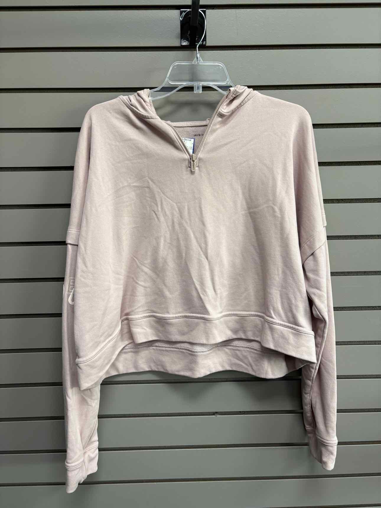 Women's Women Size L Light Pink Under Armour Long Sleeve Sweatshirt