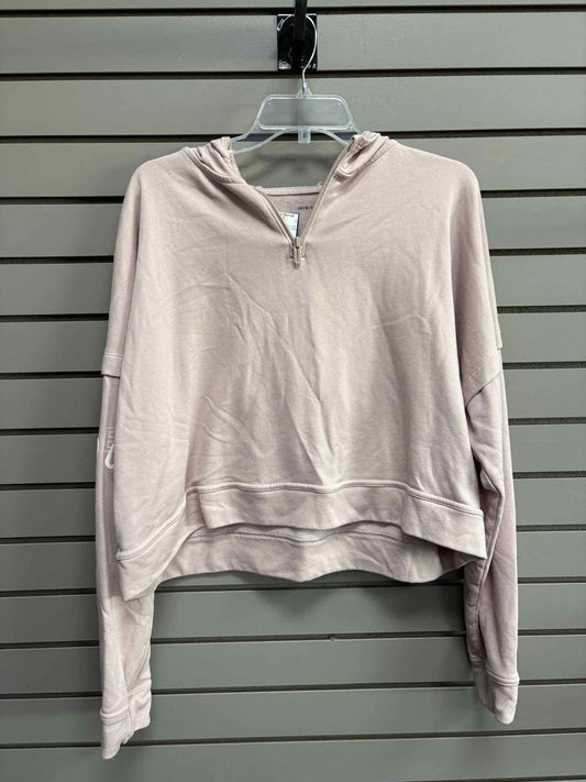 Women's Women Size L Light Pink Under Armour Long Sleeve Sweatshirt