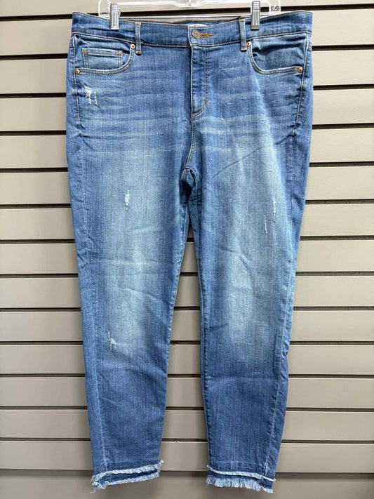 Women's Waist Size 32 LOFT Light Blue Jean