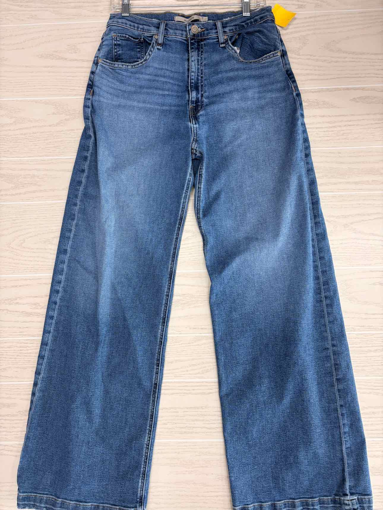 Women's Waist Size 27 Hudson Jodie Wide Leg Blue Jean
