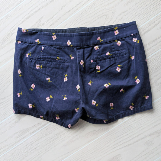 J.Crew Blue Print 6 Floral Shorts