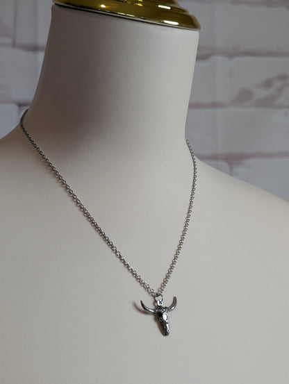 Silver Long Horn
