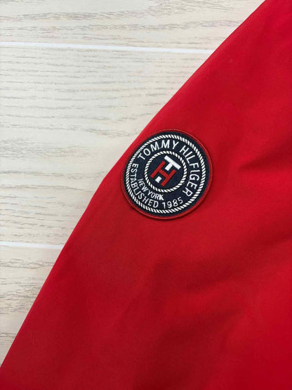 Women Size L Tommy Hilfiger 3-1 Red Insulated Jacket