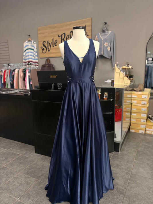 Women's Size 10 Navy City Studio Tank Maxi Dress