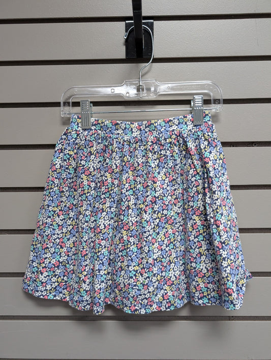 Girl's Child Size 8 Carters Multi-Color Floral Above Knee Skirt