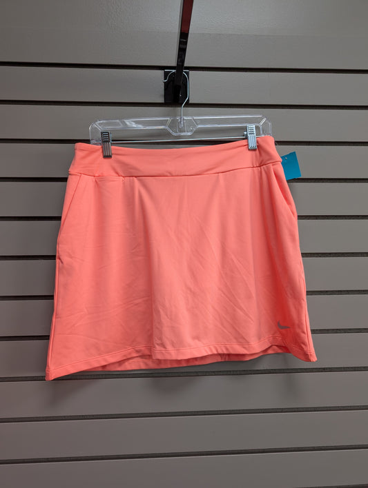 Women's Waist Size M Nike Peach Above Knee Skirt
