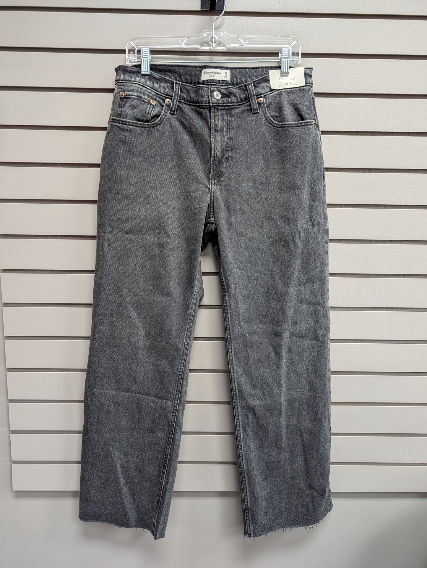 Women's Waist Size 28 Abercrombie & Fitch Black Jean