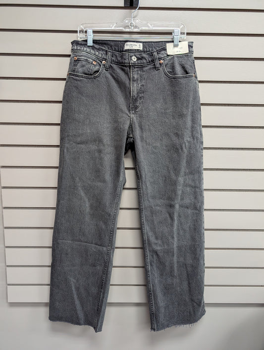 Women's Waist Size 28 Abercrombie & Fitch Black Jean