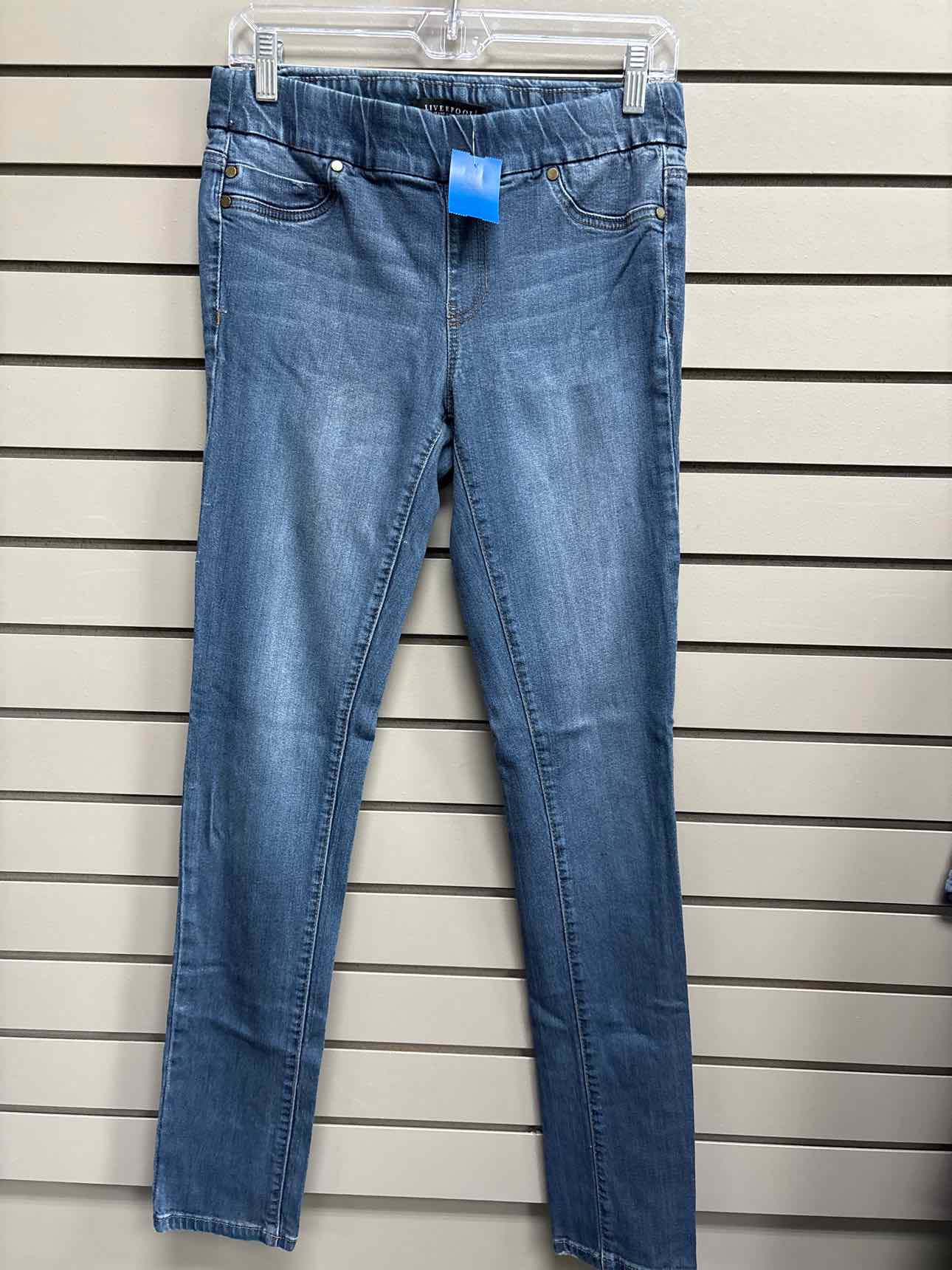 Women's Waist Size 6 Liverpool Blue Jean