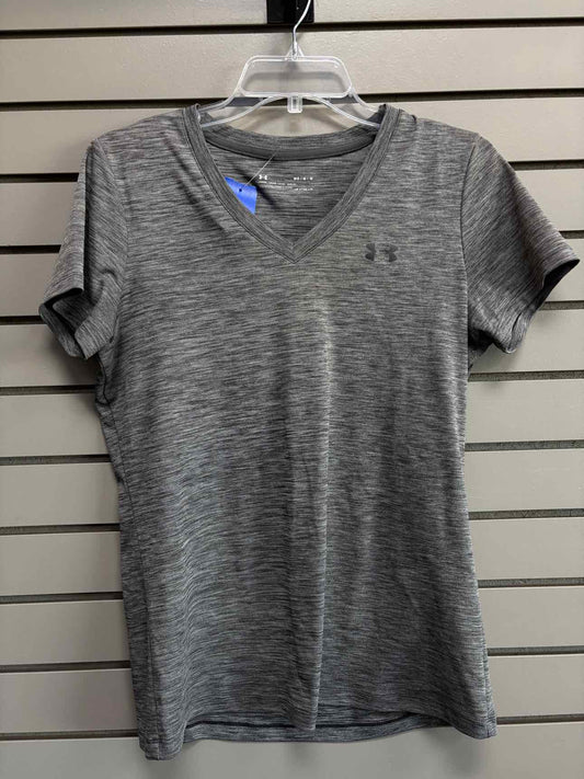 Women's Women Size M Gray Under Armour Short Sleeve Shirt