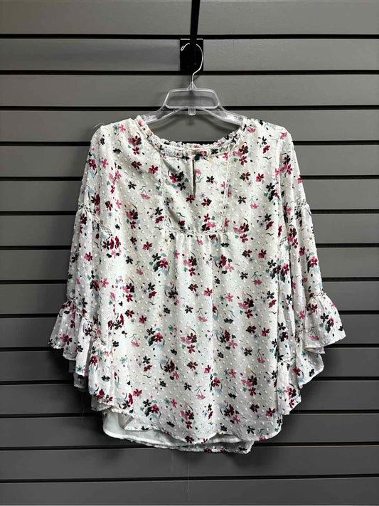 Size M Multi-Color Matilda Jane Floral Long Sleeve Shirt