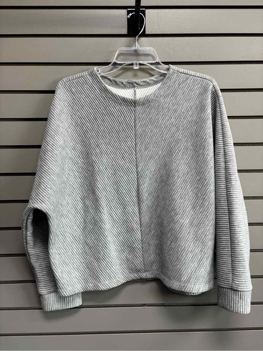 Women's Women Size L Gray A New Day Long Sleeve Sweatshirt