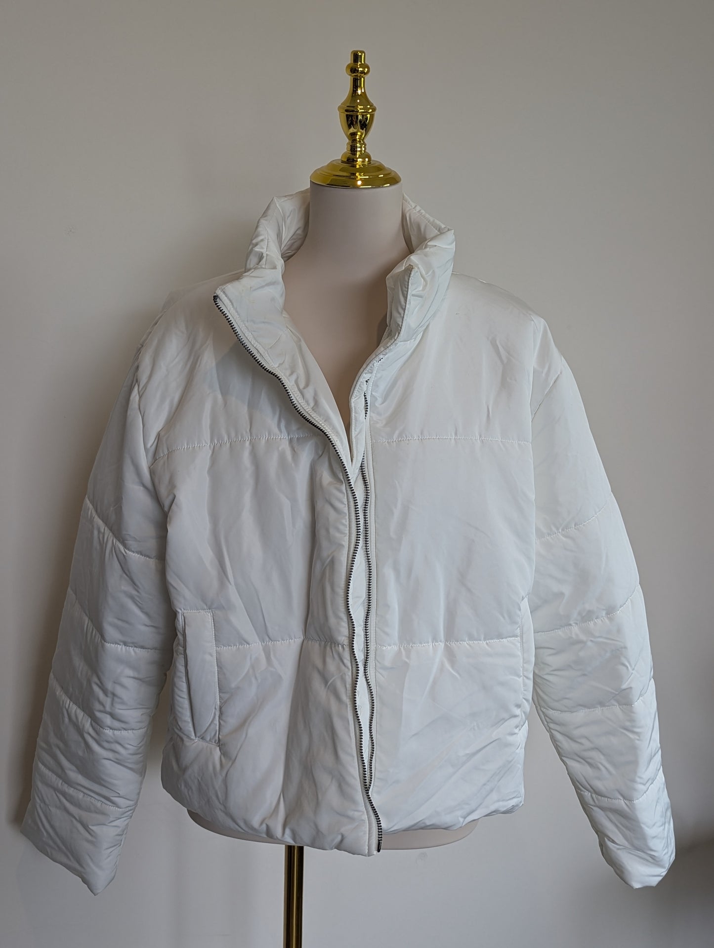 Women Size L Staccato White Jacket