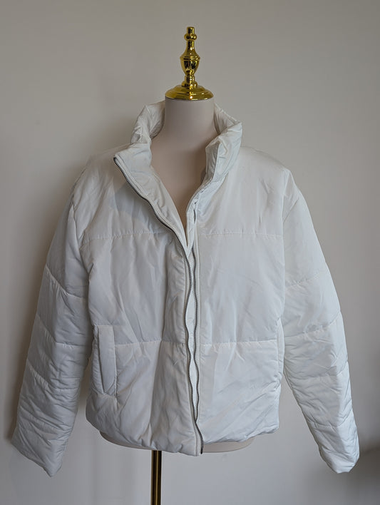 Women Size L Staccato White Jacket